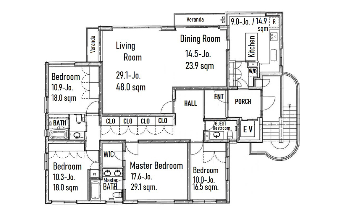 Kay Seven House 3F floor plan